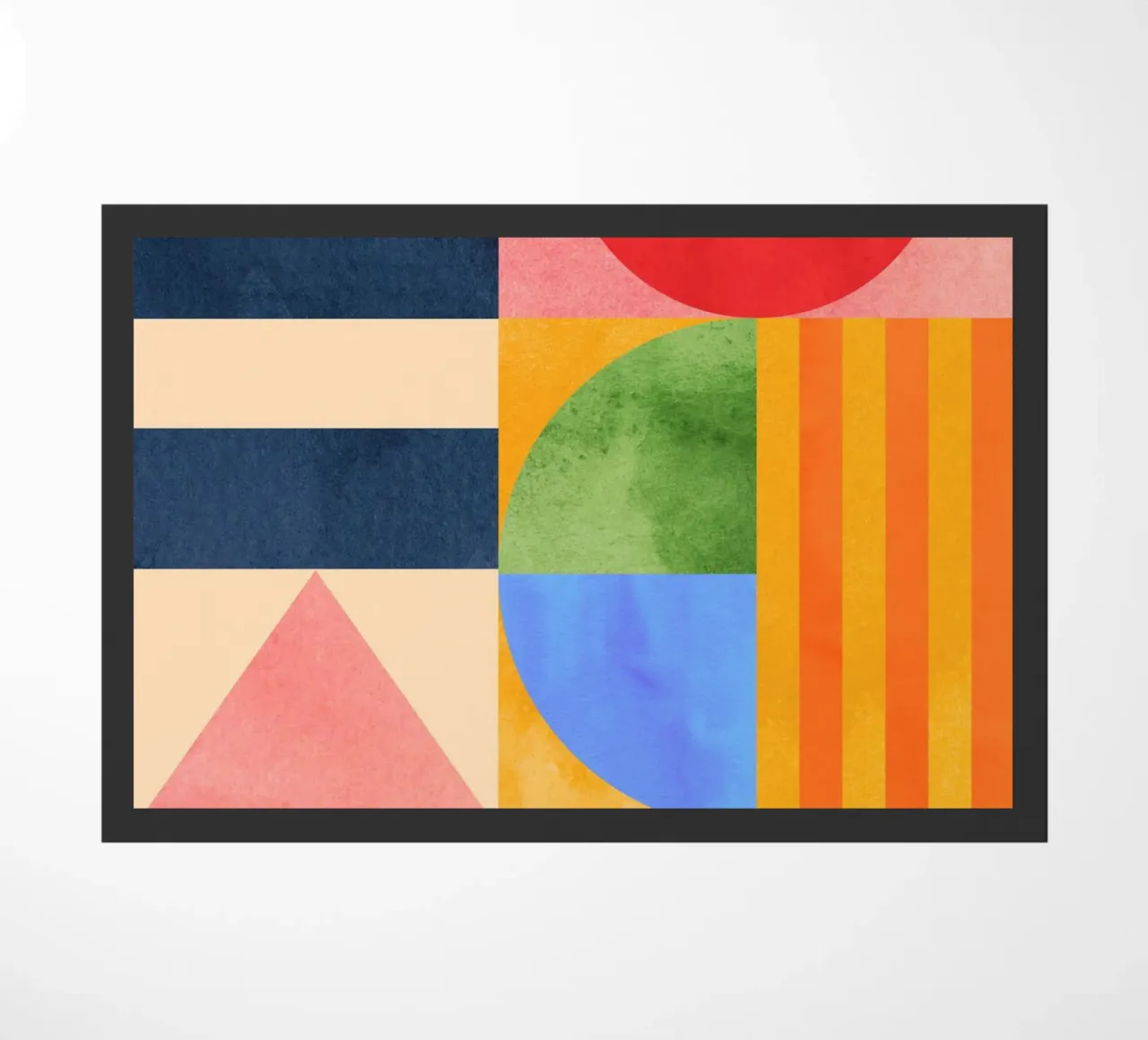 Geometrische Formen 148 Fußmatte von Gaite