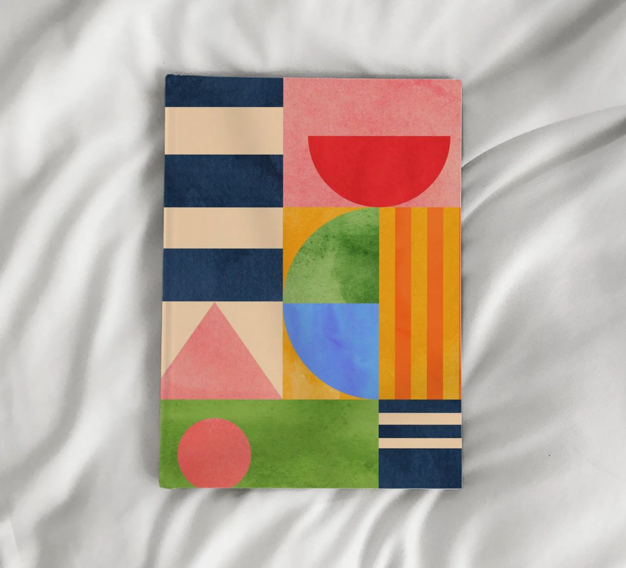 Geometric Shapes 148 notebook by Gaite