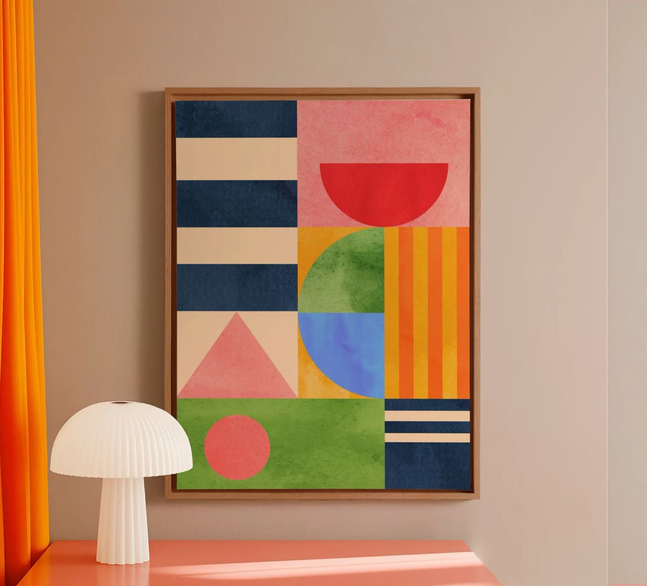 Geometric Shapes 148 canvas by Gaite
