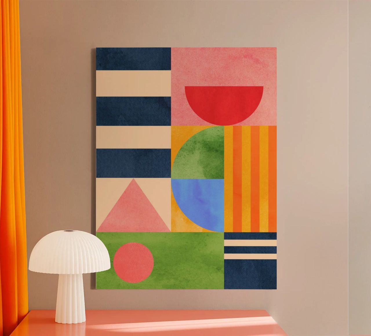 Geometric Shapes 148 canvas by Gaite