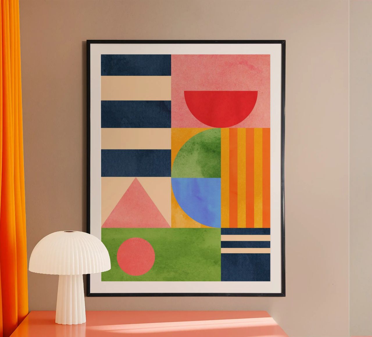 Geometric Shapes 148 poster by Gaite