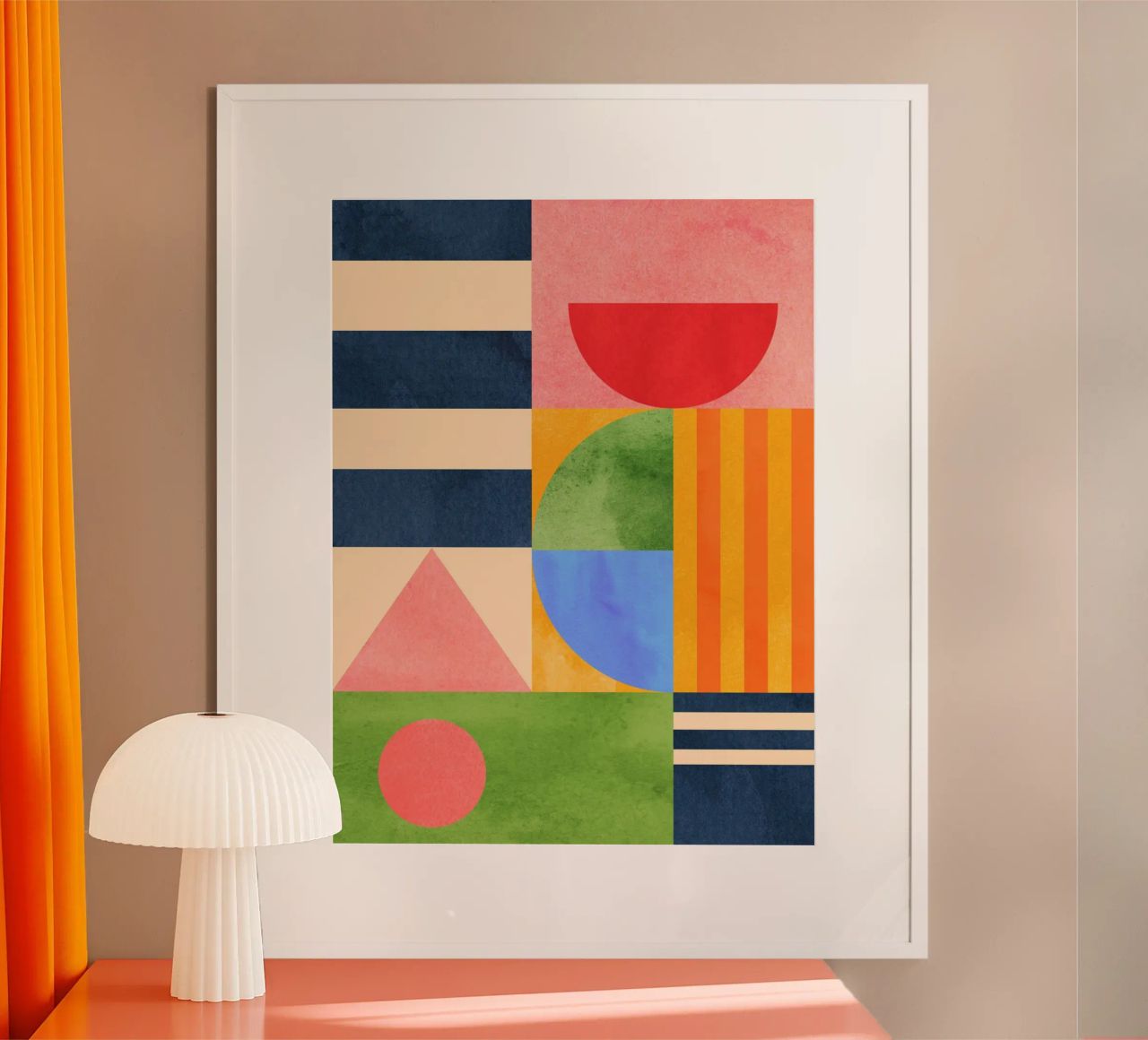 Geometric Shapes 148 poster by Gaite