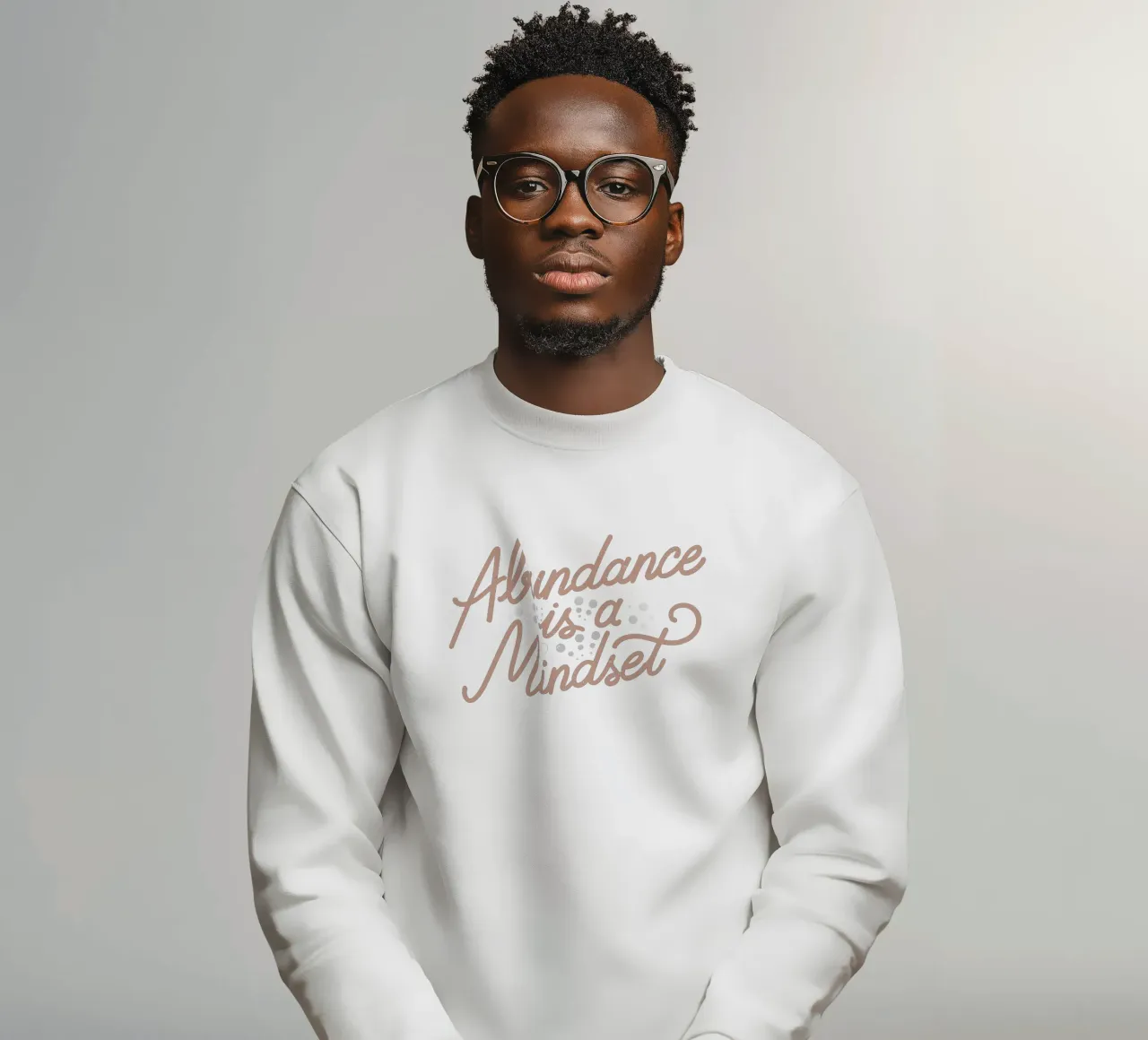Abundance Is A Mindset sweatshirt by Tobe Fonseca