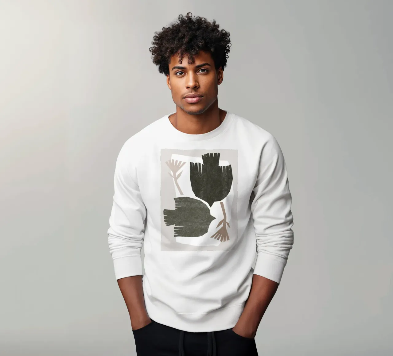 Vie Simple No 25 felpa da treechild