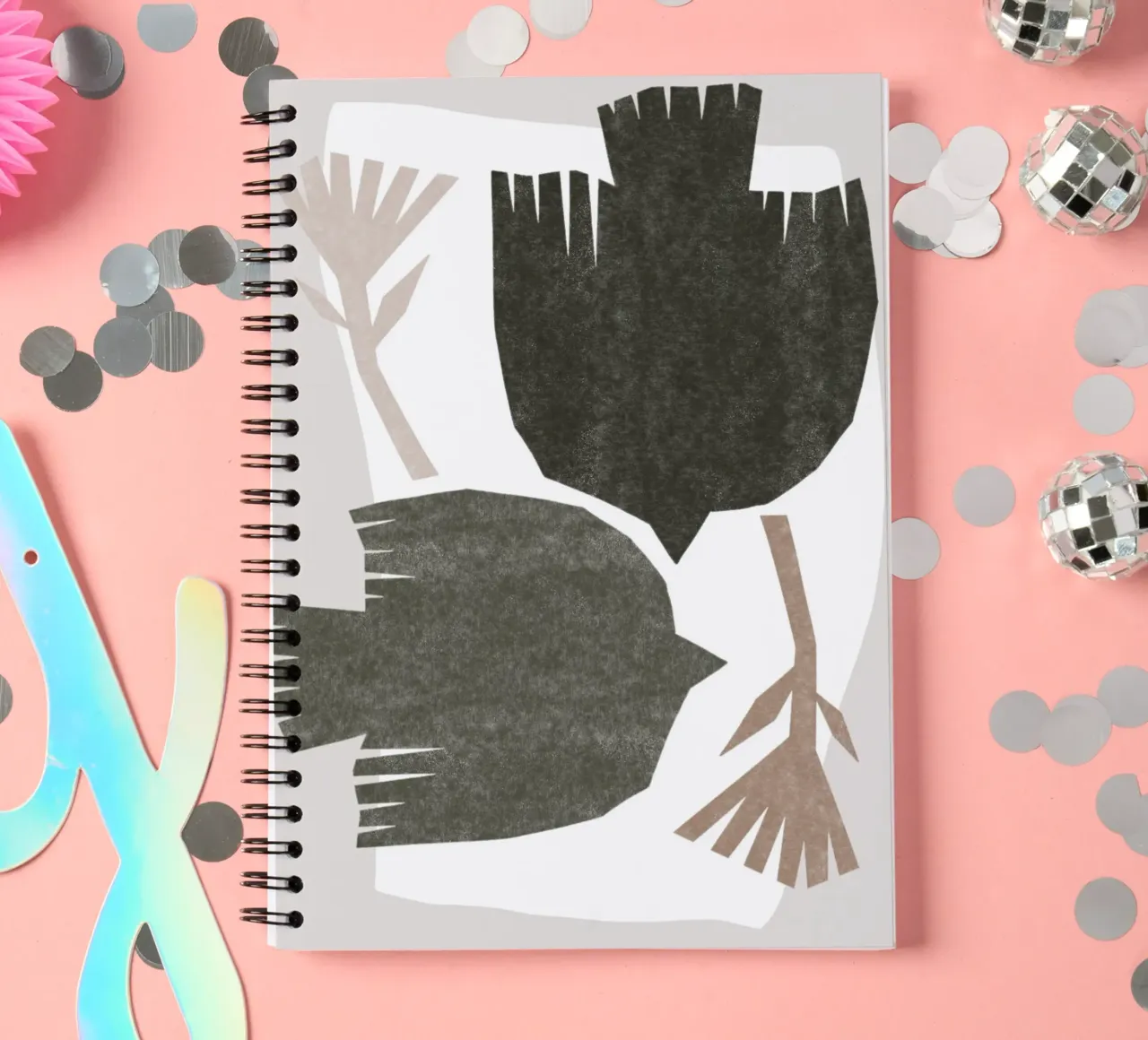 Vie Simple No 25 spiral notebook by treechild