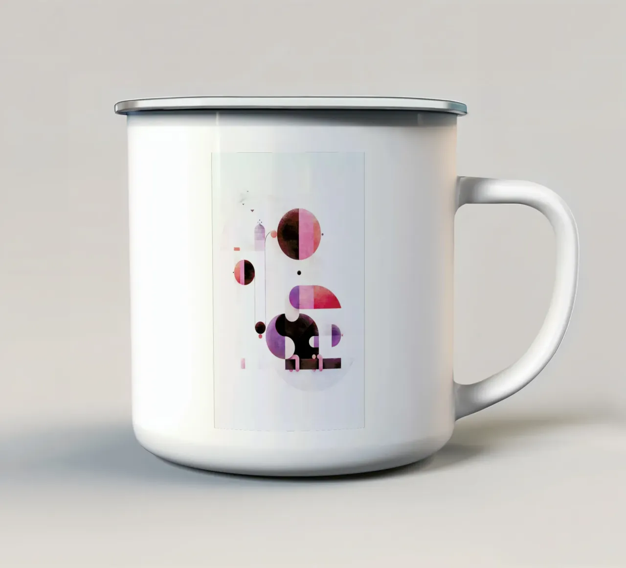 Rainbow Swinger taza de esmalte de Antony Squizzato