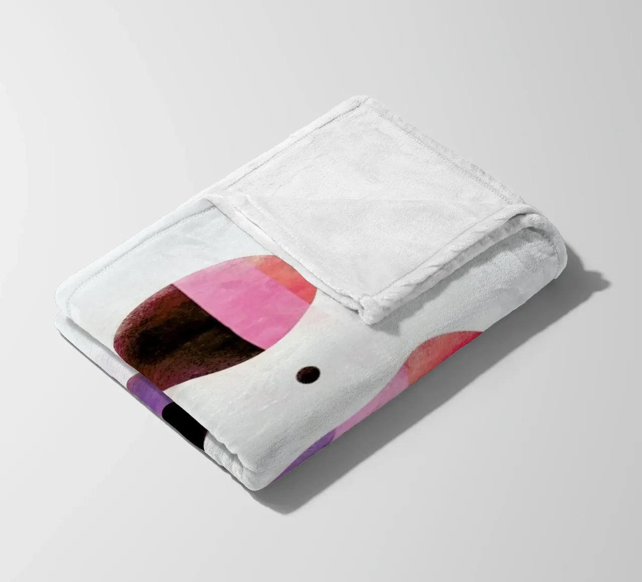 Rainbow Swinger Fleecedecke von Antony Squizzato