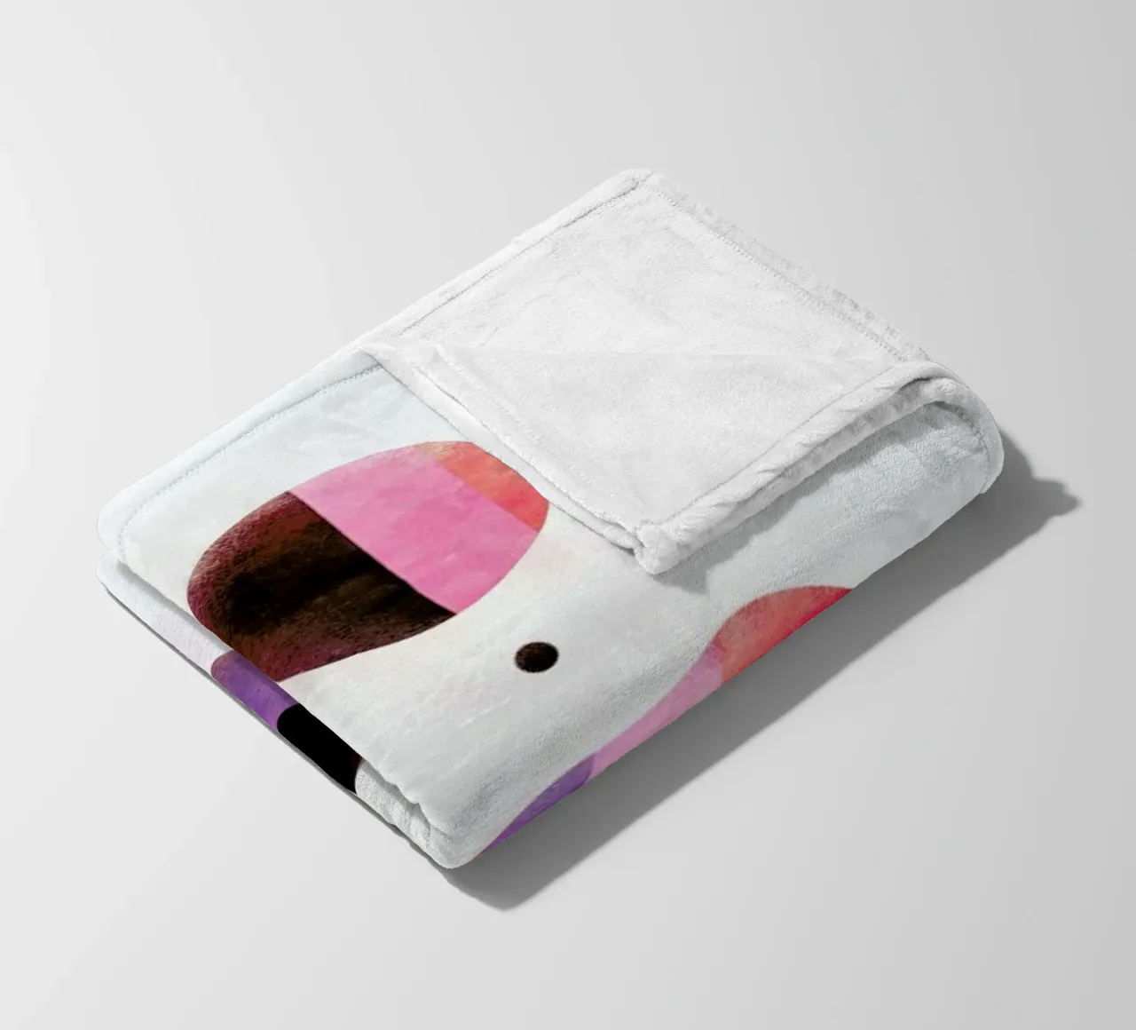 Rainbow Swinger Fleecedecke von Antony Squizzato