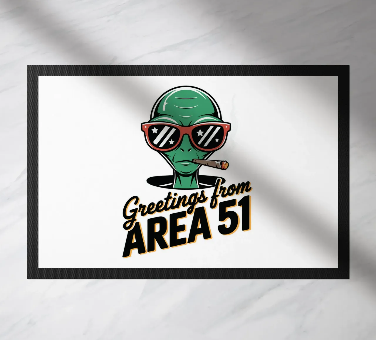 Greetings from Area 51 zerbino da edsonramosart