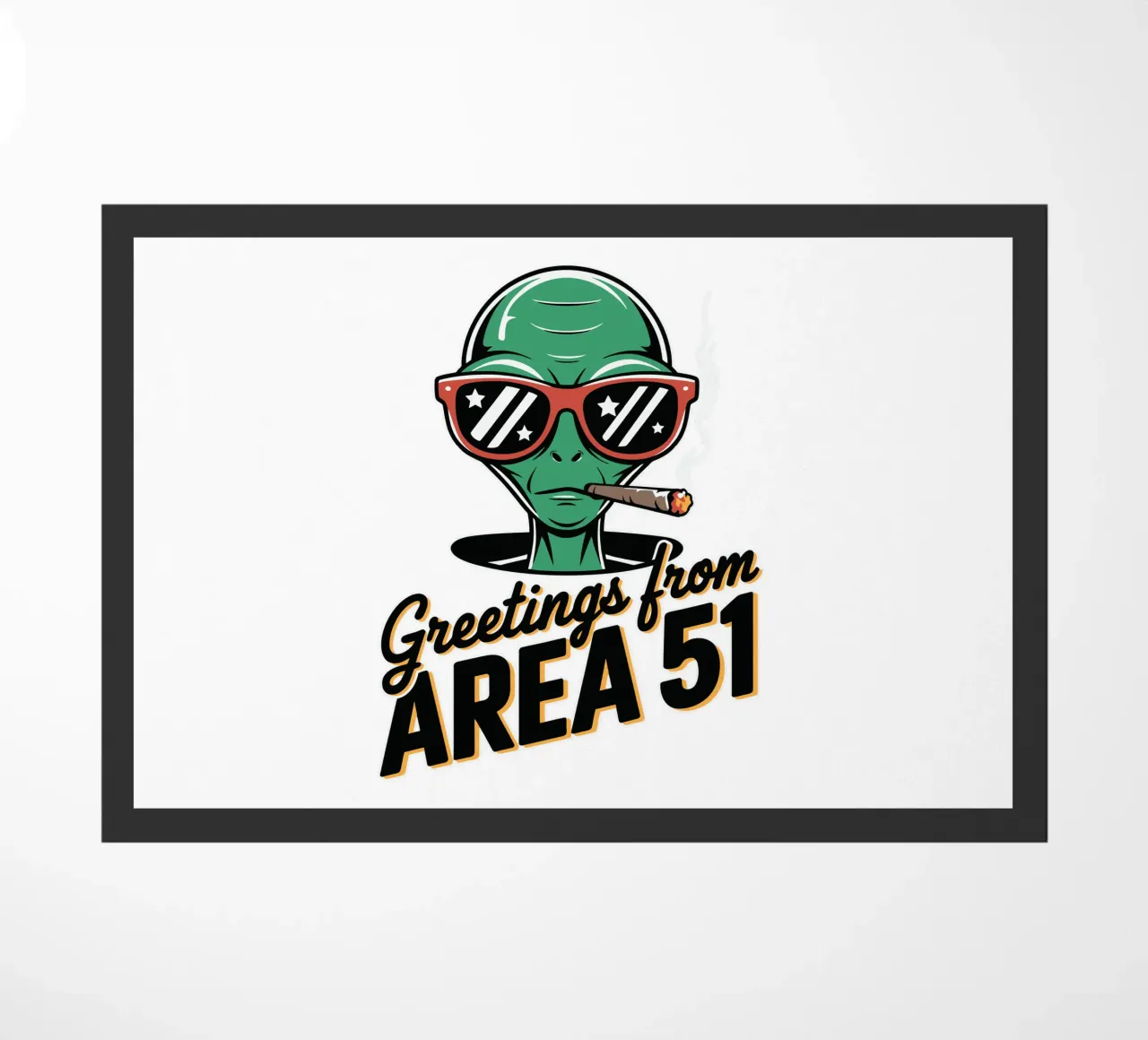 Greetings from Area 51 zerbino da edsonramosart