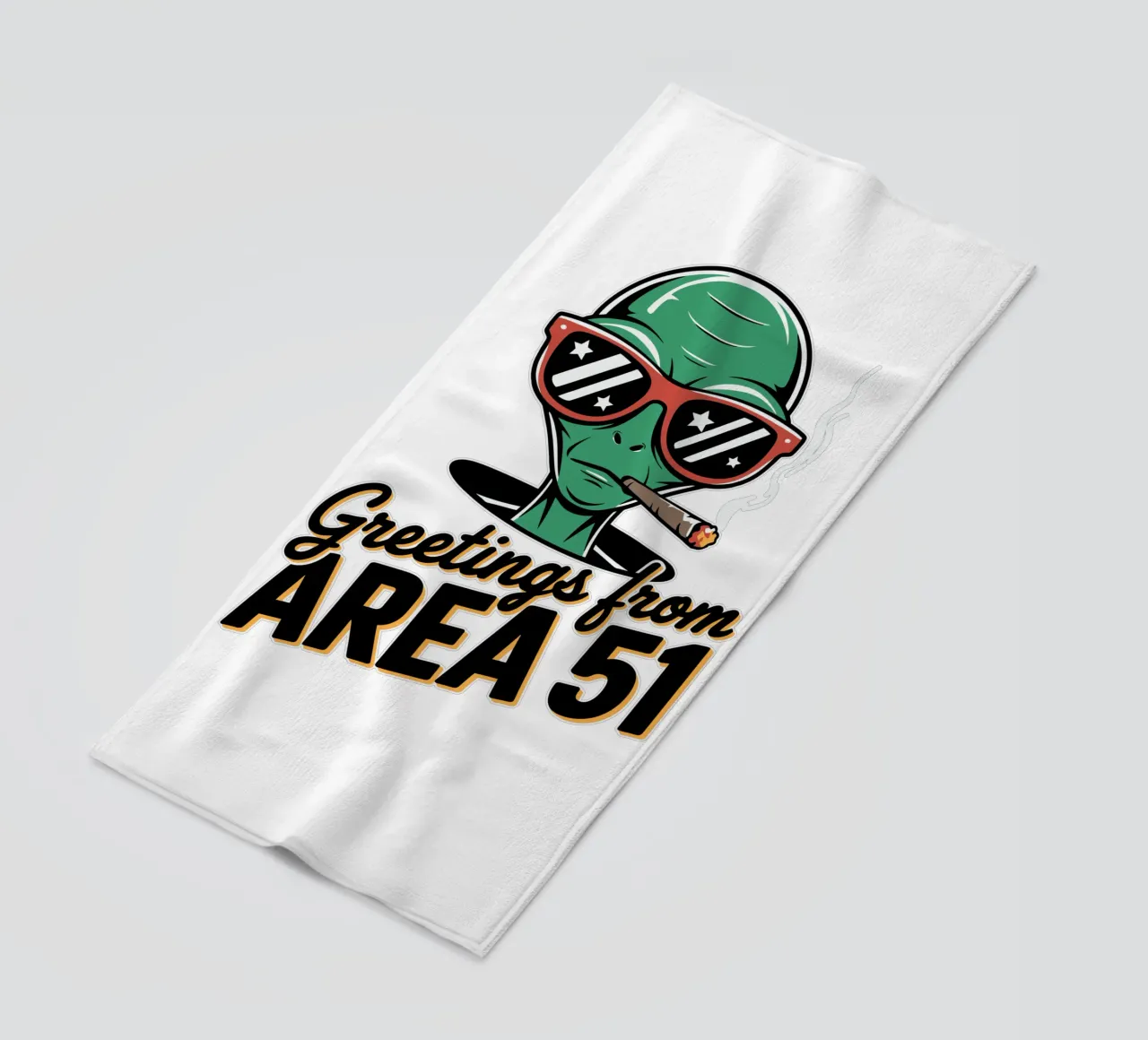 Greetings from Area 51 telo mare da edsonramosart