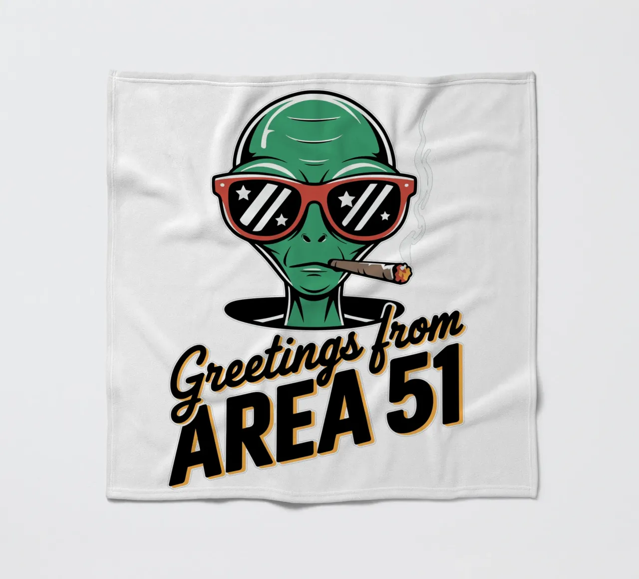 Greetings from Area 51 coperta in pile da edsonramosart