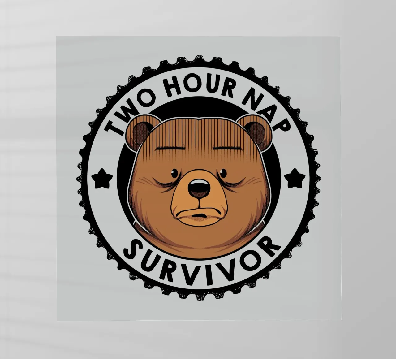 Two Hour Nap Survivor Bear pellicola backlit da Tobe Fonseca