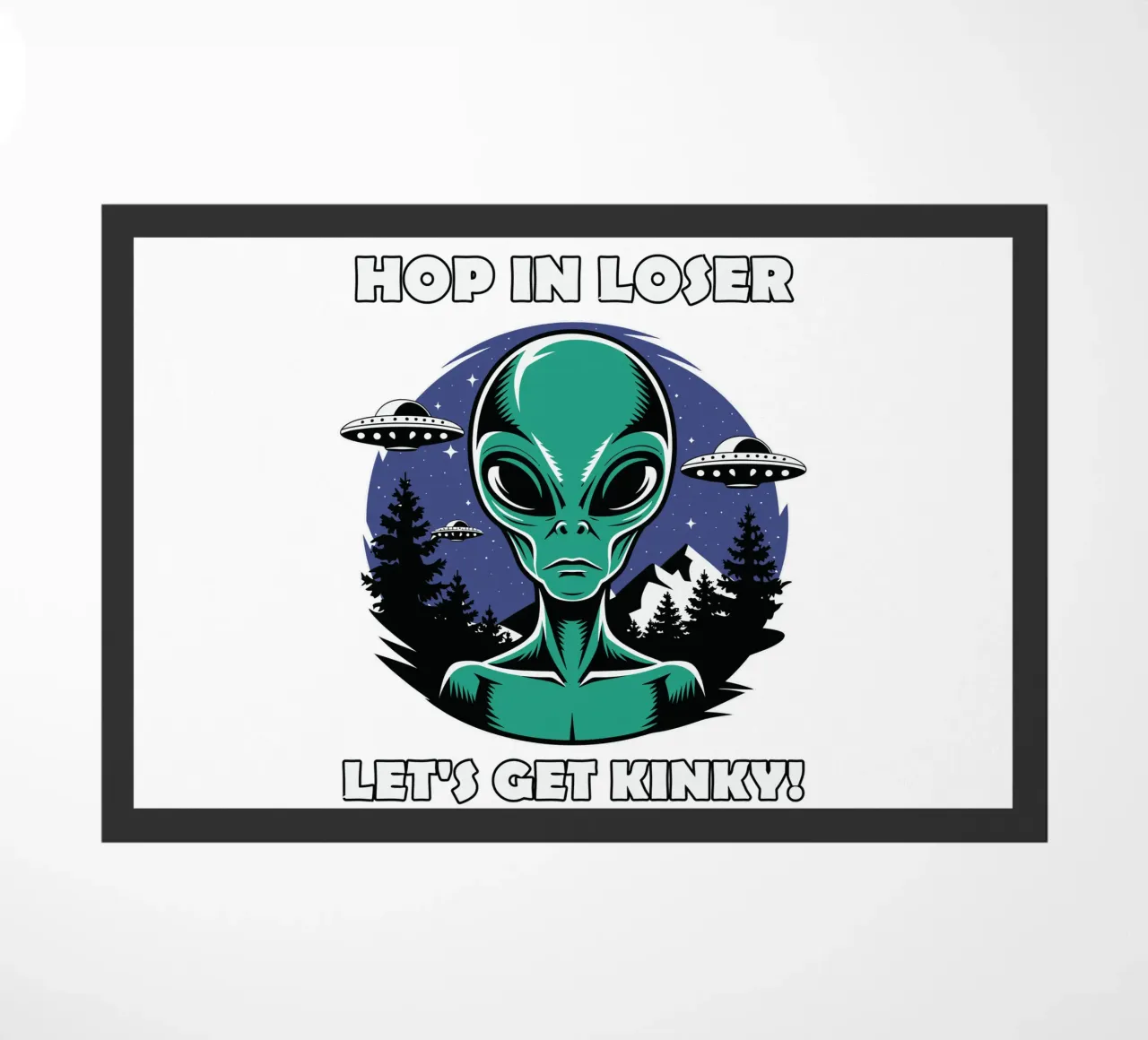 Hop in loser, let's get kinky! zerbino da edsonramosart