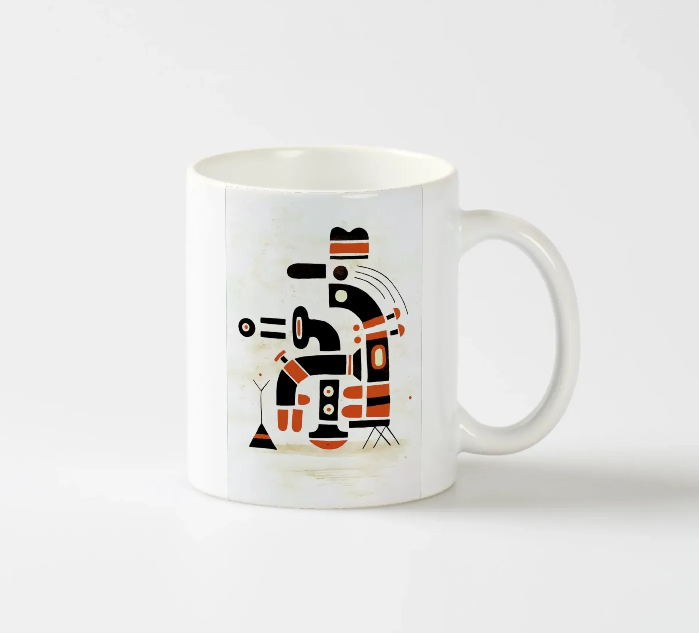 Simplexity ceramic mug by Antony Squizzato