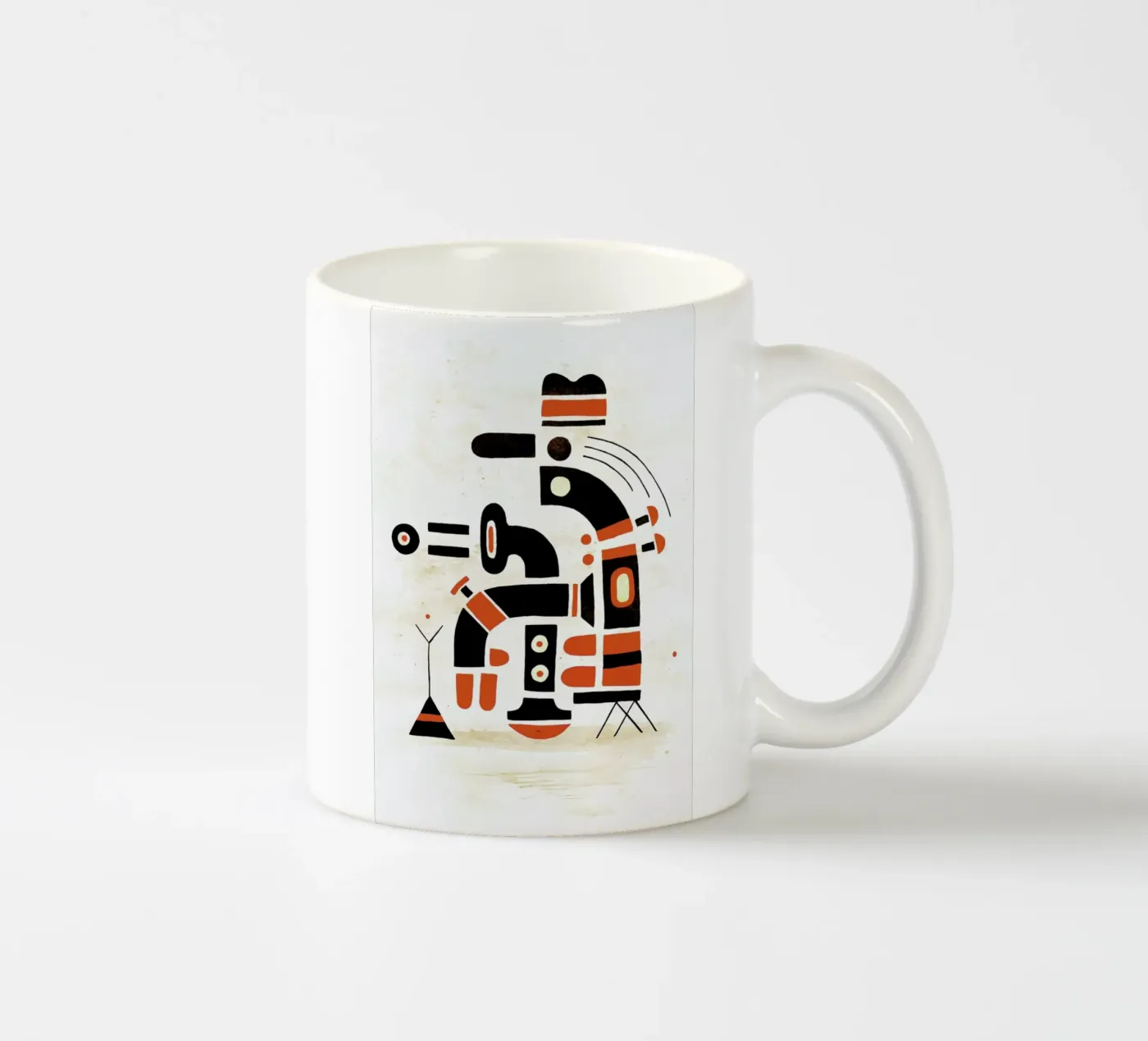 Simplexity ceramic mug by Antony Squizzato