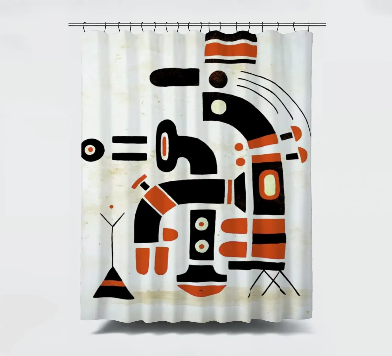 Simplexity Duschvorhang von Antony Squizzato