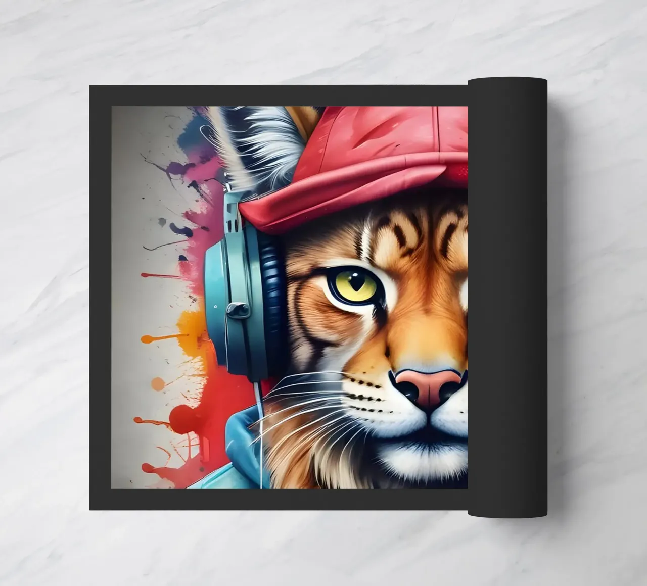 Lynx con cuffie zerbino da MakArena