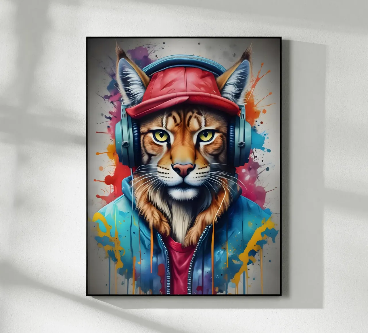 Lynx con cuffie plexiglass da MakArena