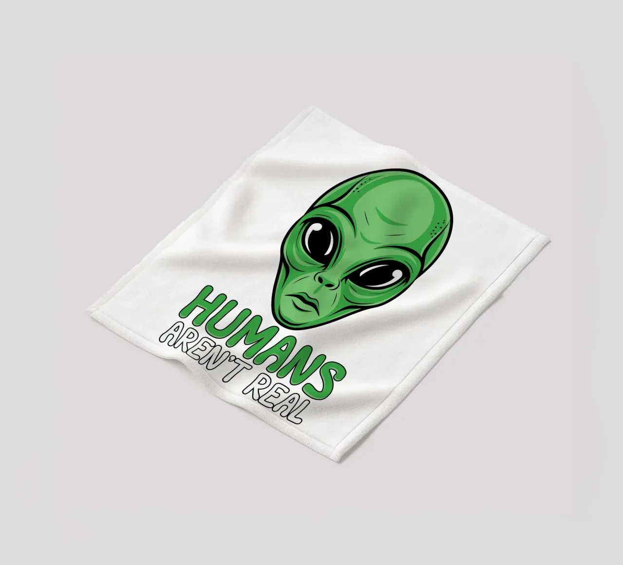 Humans Aren't Real coperta in pile da edsonramosart