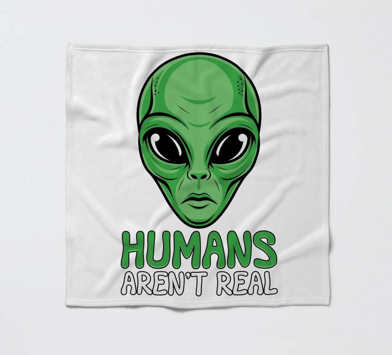 Humans Aren't Real coperta in pile da edsonramosart