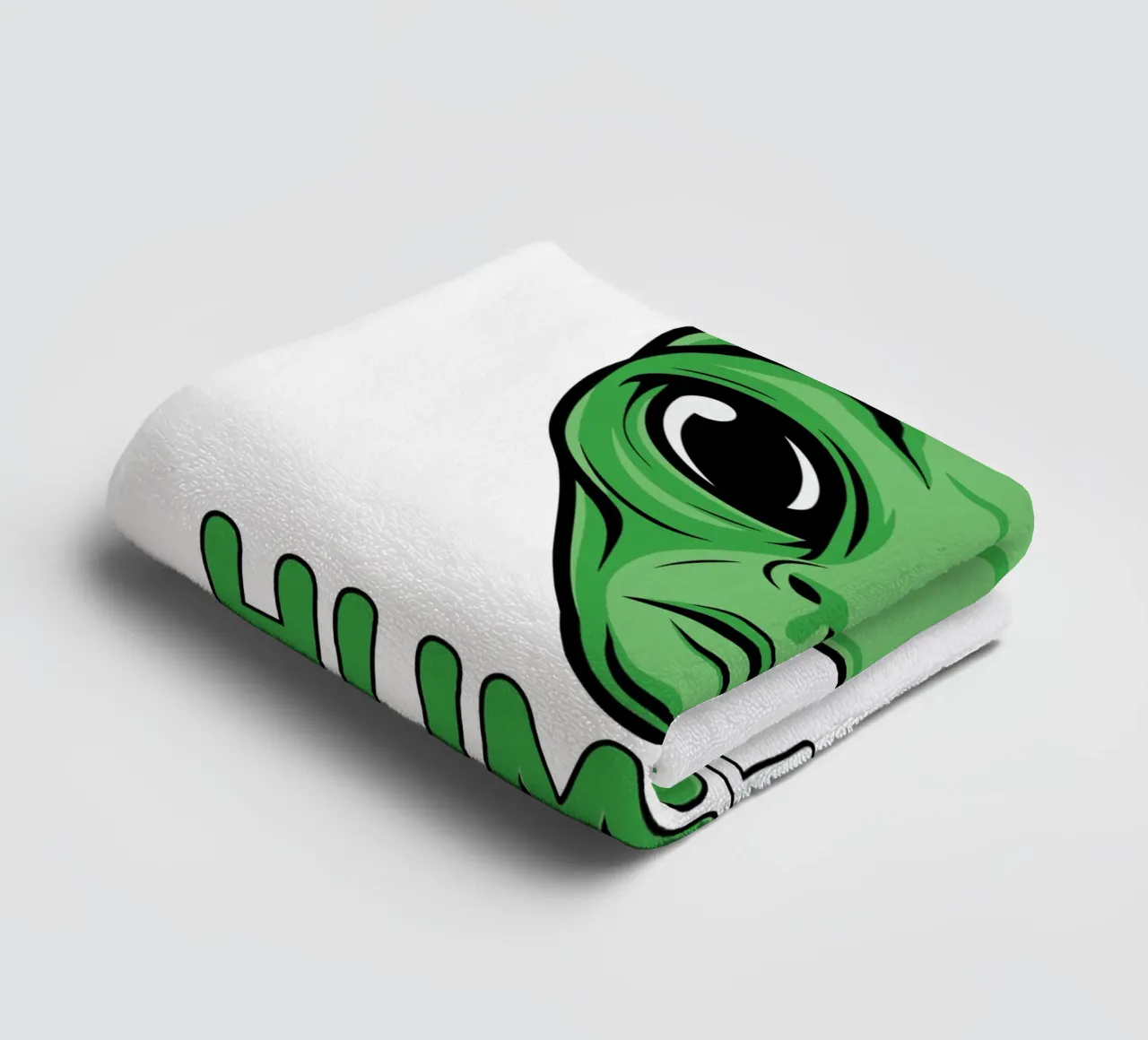 Humans Aren't Real asciugamano da bagno da edsonramosart