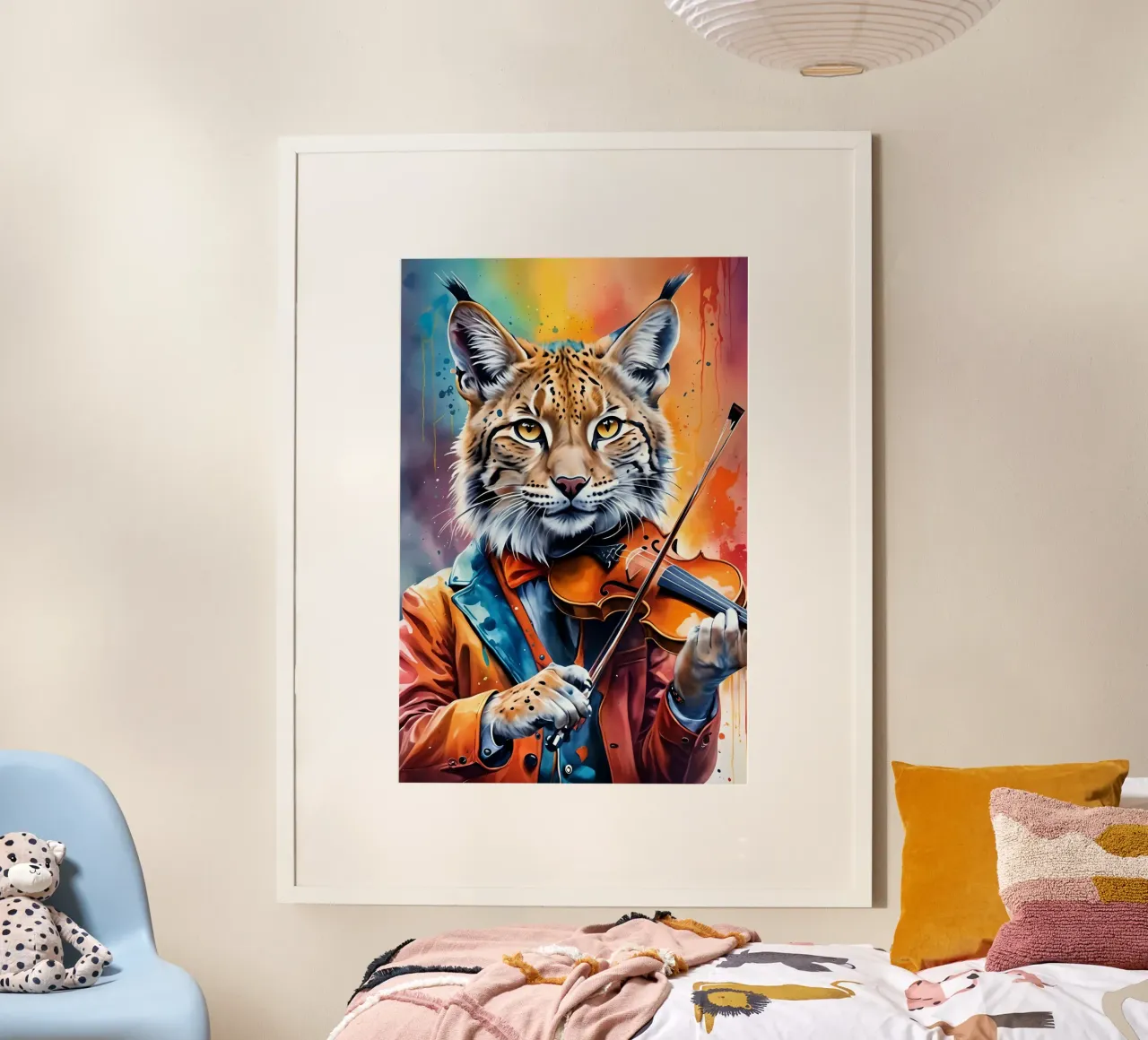 Los linces tocan el violín poster de MakArena