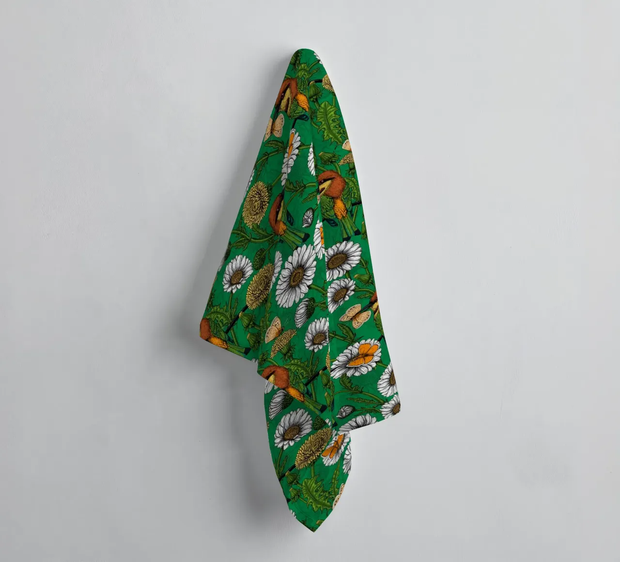 Katerina Kirilova - Mangiatori di api e amanti delle api verdi asciugamano da bagno da The Artcircle