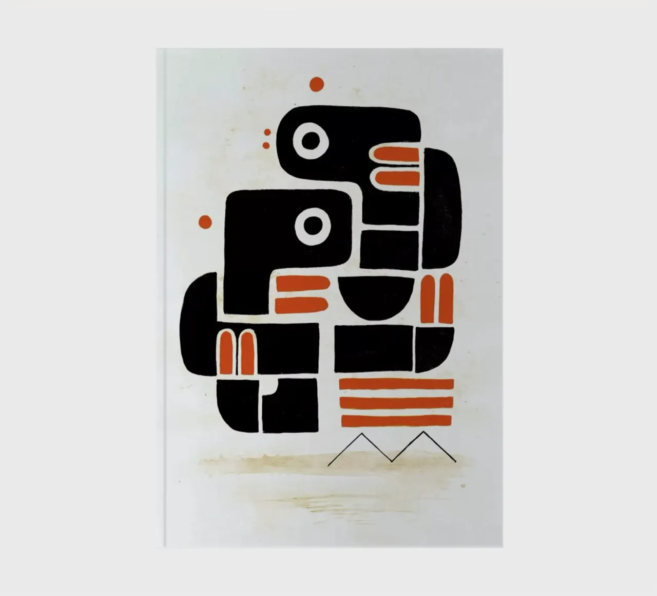 Two Lovers, One Bench notebook by Antony Squizzato