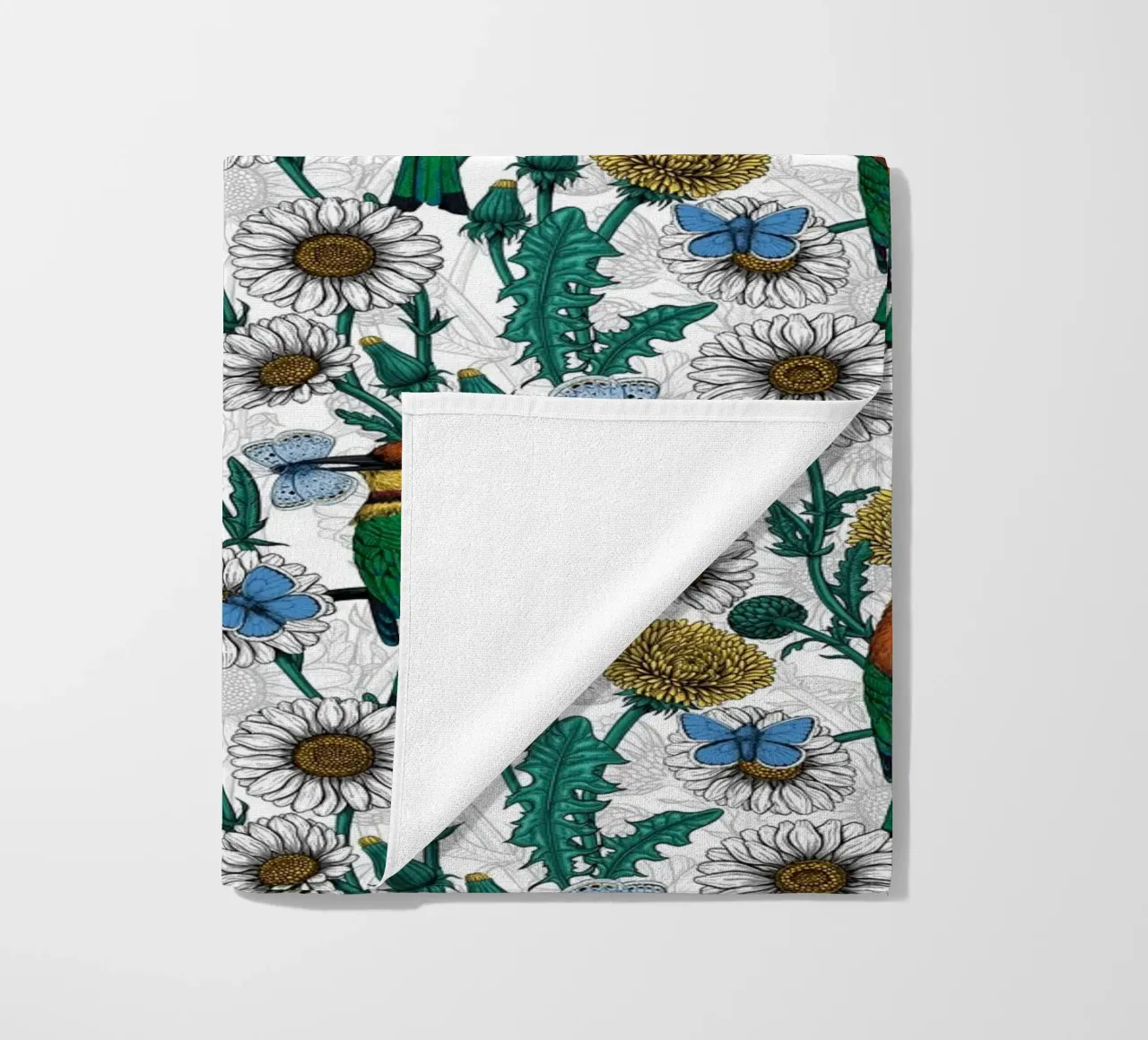 Katerina Kirilova - Mangiatori di api e amanti delle api bianche telo mare da The Artcircle