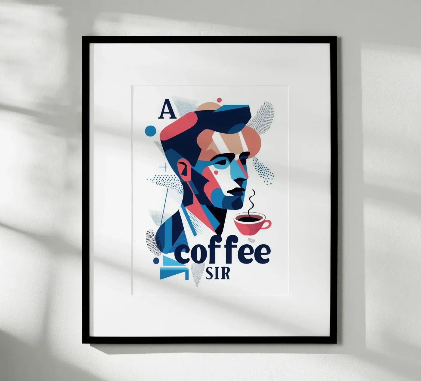 A coffee please poster da Art Typo Essentiel