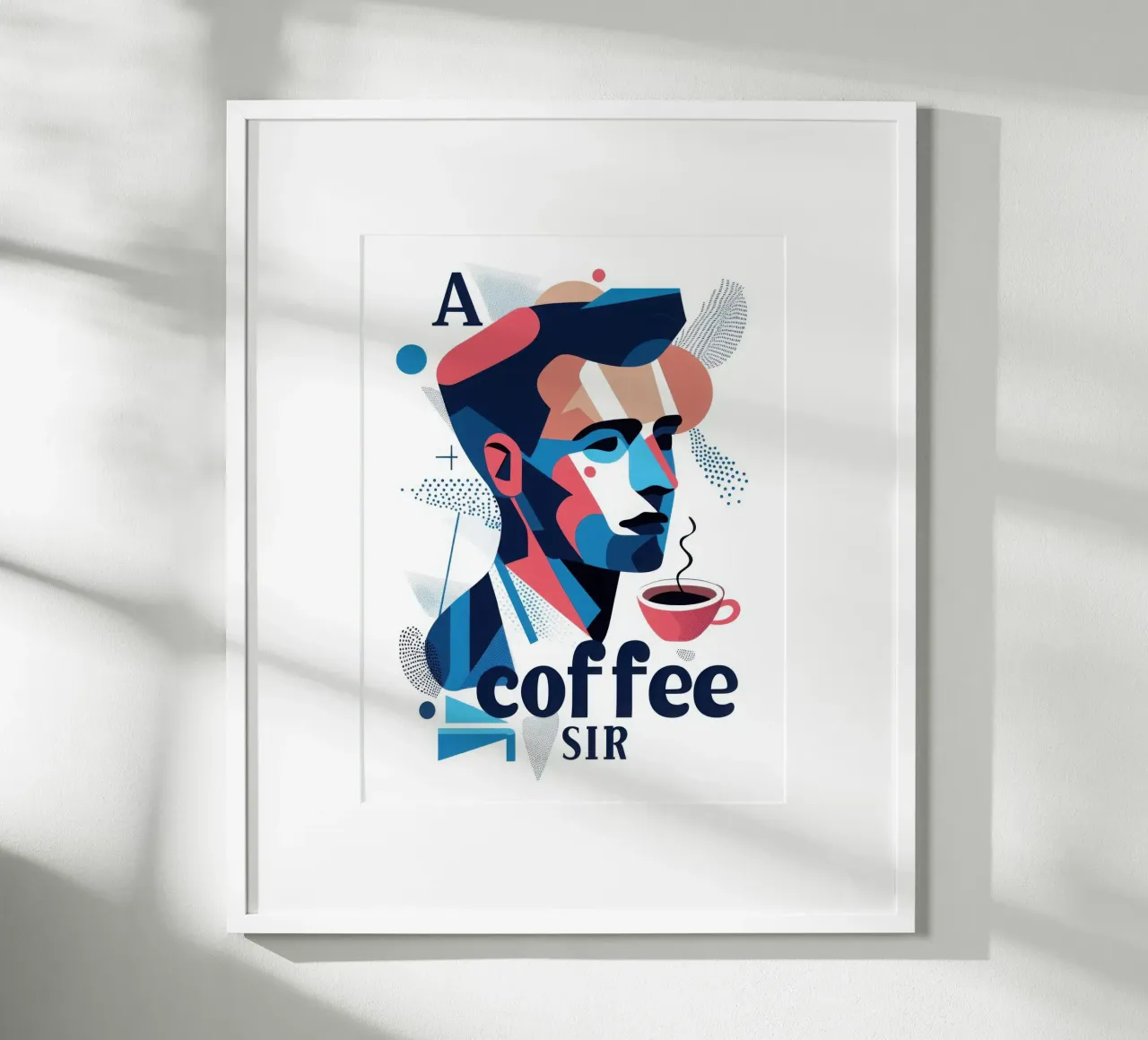 A coffee please poster da Art Typo Essentiel