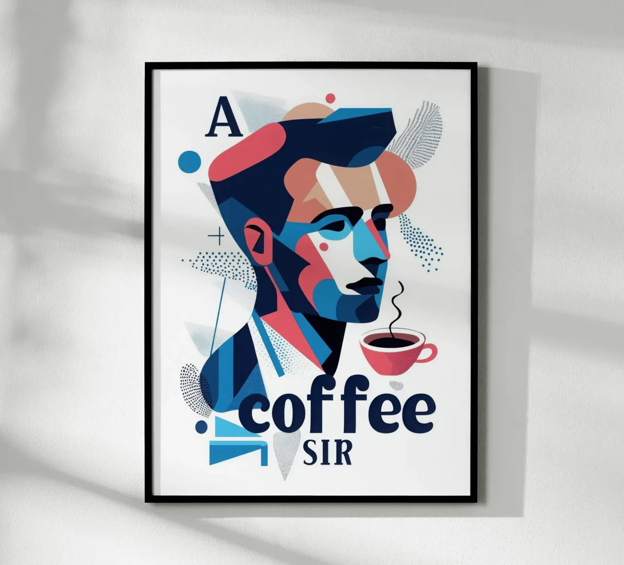 A coffee please poster da Art Typo Essentiel