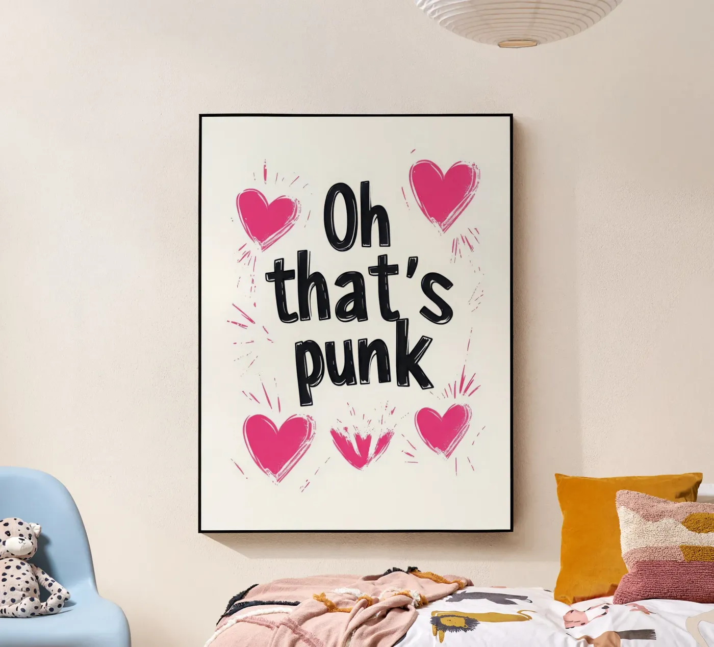 That's punk plexiglass da Art Typo Essentiel