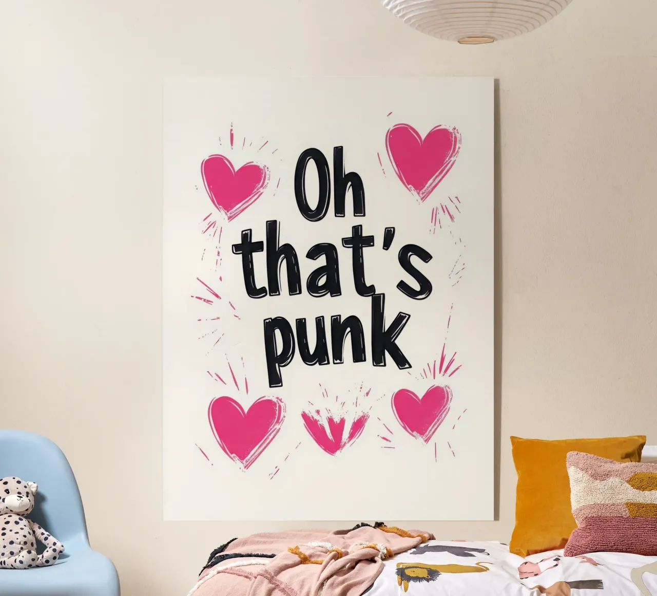 That's punk plexiglass da Art Typo Essentiel