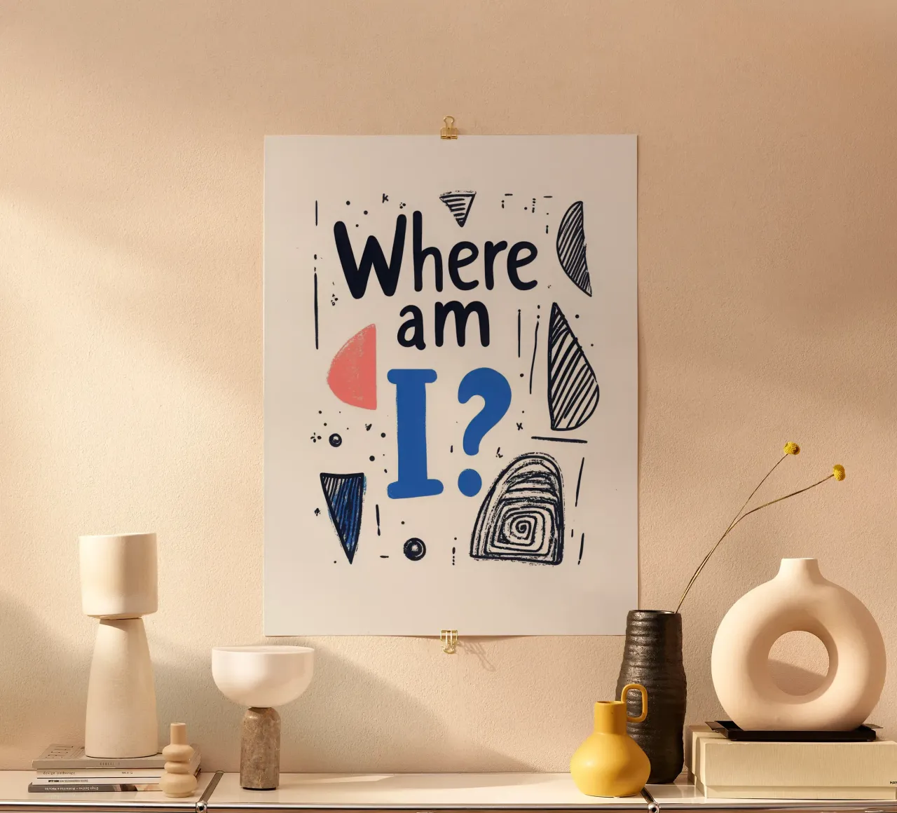 Where am I ? carta hahnemühle da Art Typo Essentiel