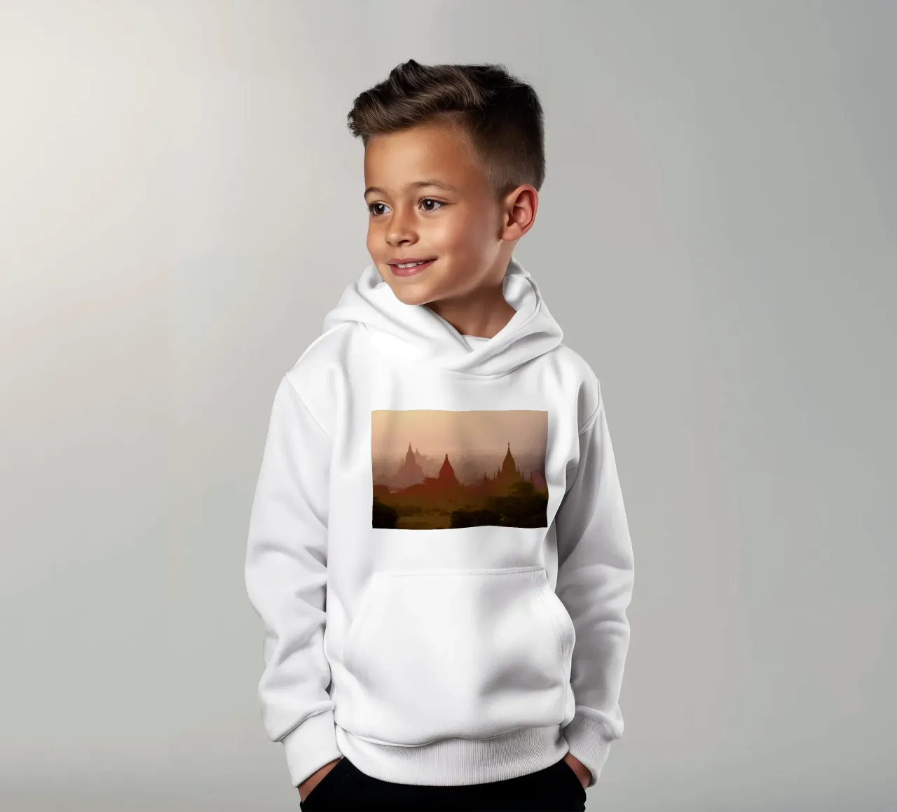 Bagan sudadera con capucha para niño de Michael Belhadi