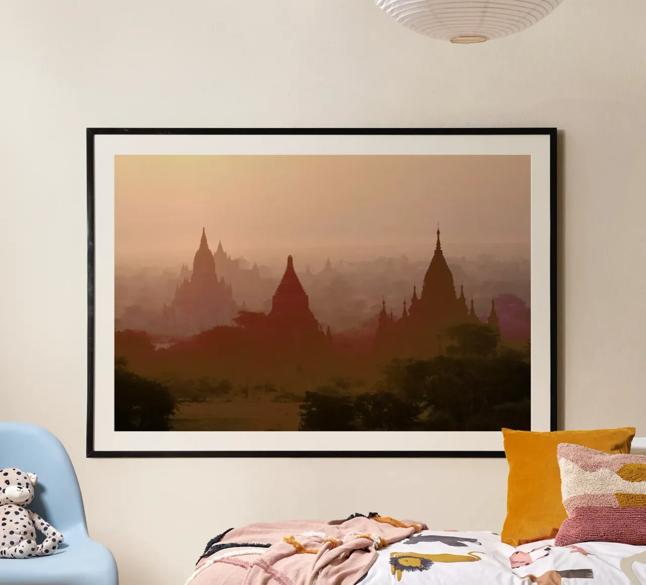 Bagan poster van Michael Belhadi