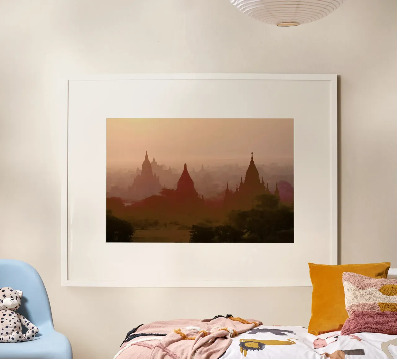 Bagan poster van Michael Belhadi