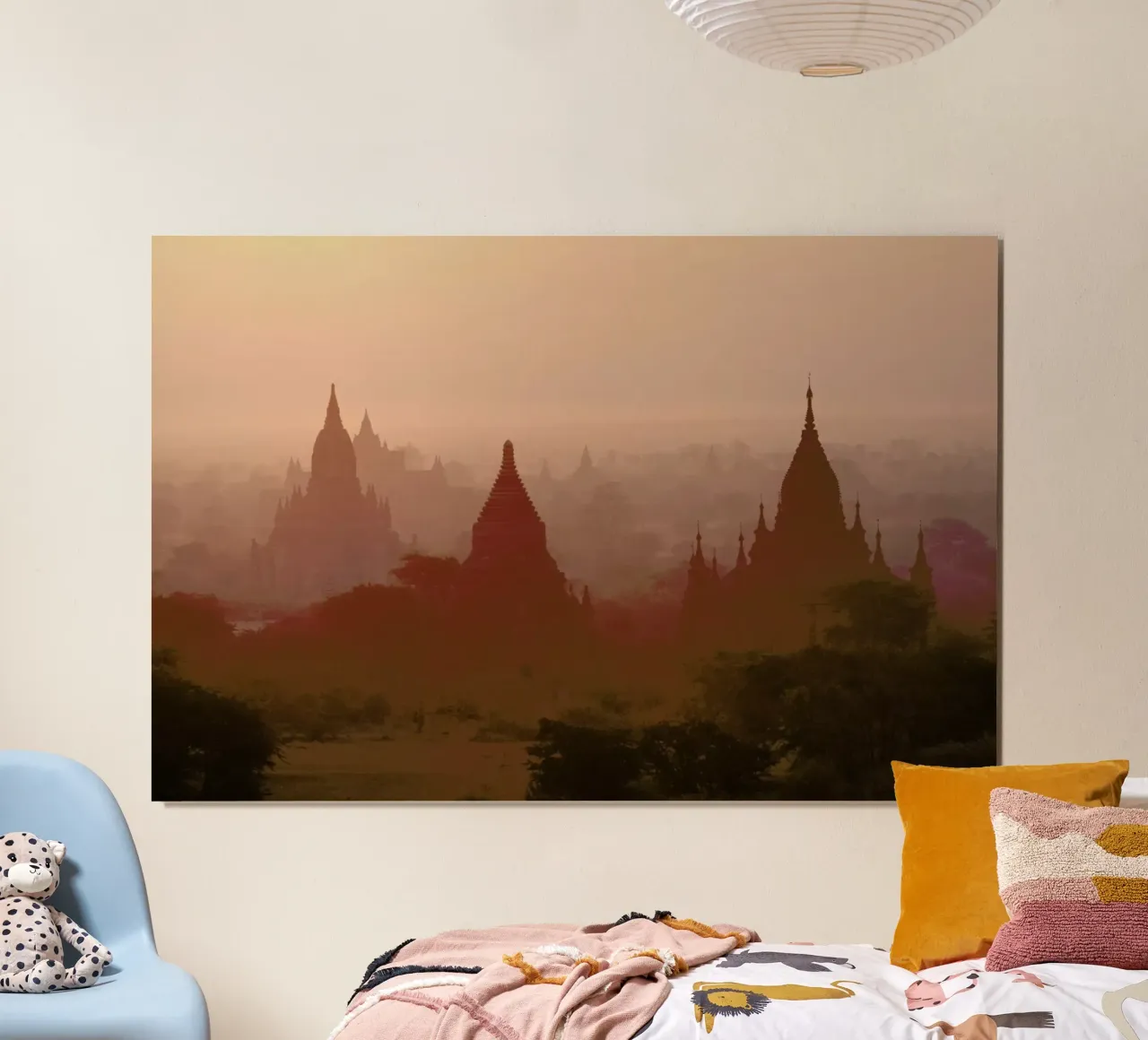 Bagan poster van Michael Belhadi