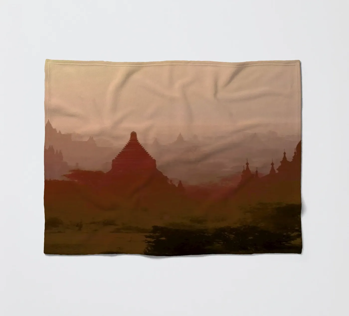 Bagan fleece blanket by Michael Belhadi