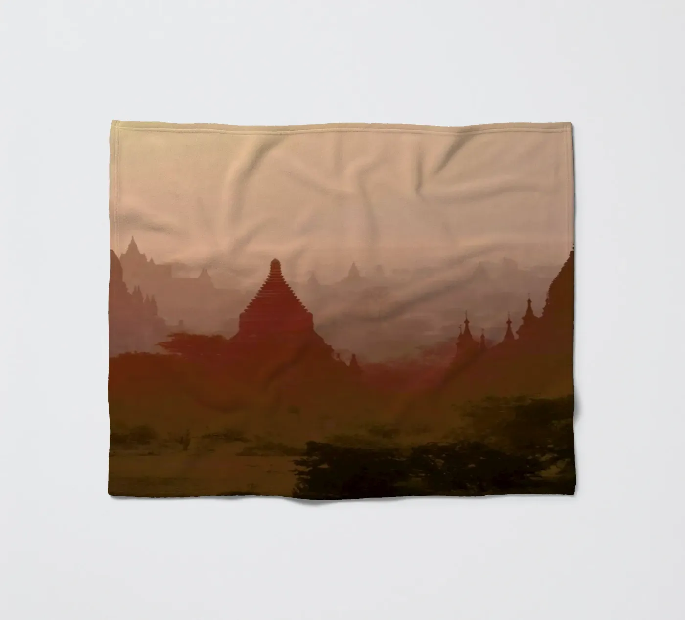 Bagan fleece blanket by Michael Belhadi