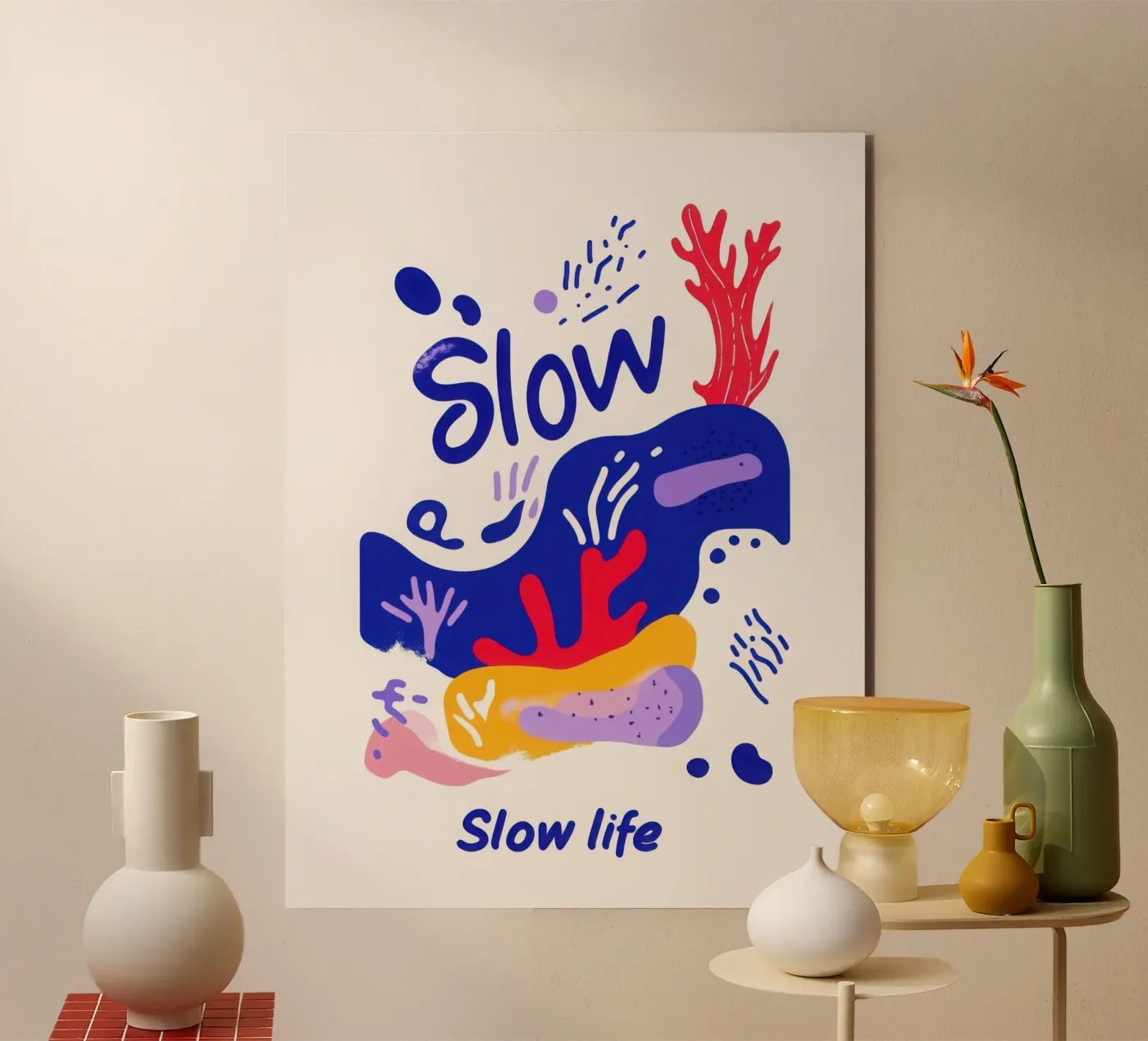 Slow alluminio dibond da Art Typo Essentiel