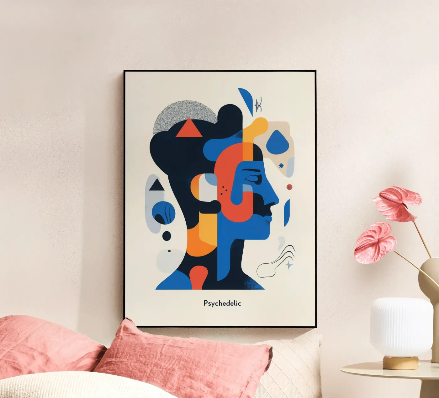 Psychedelic acryl van Art Typo Essentiel
