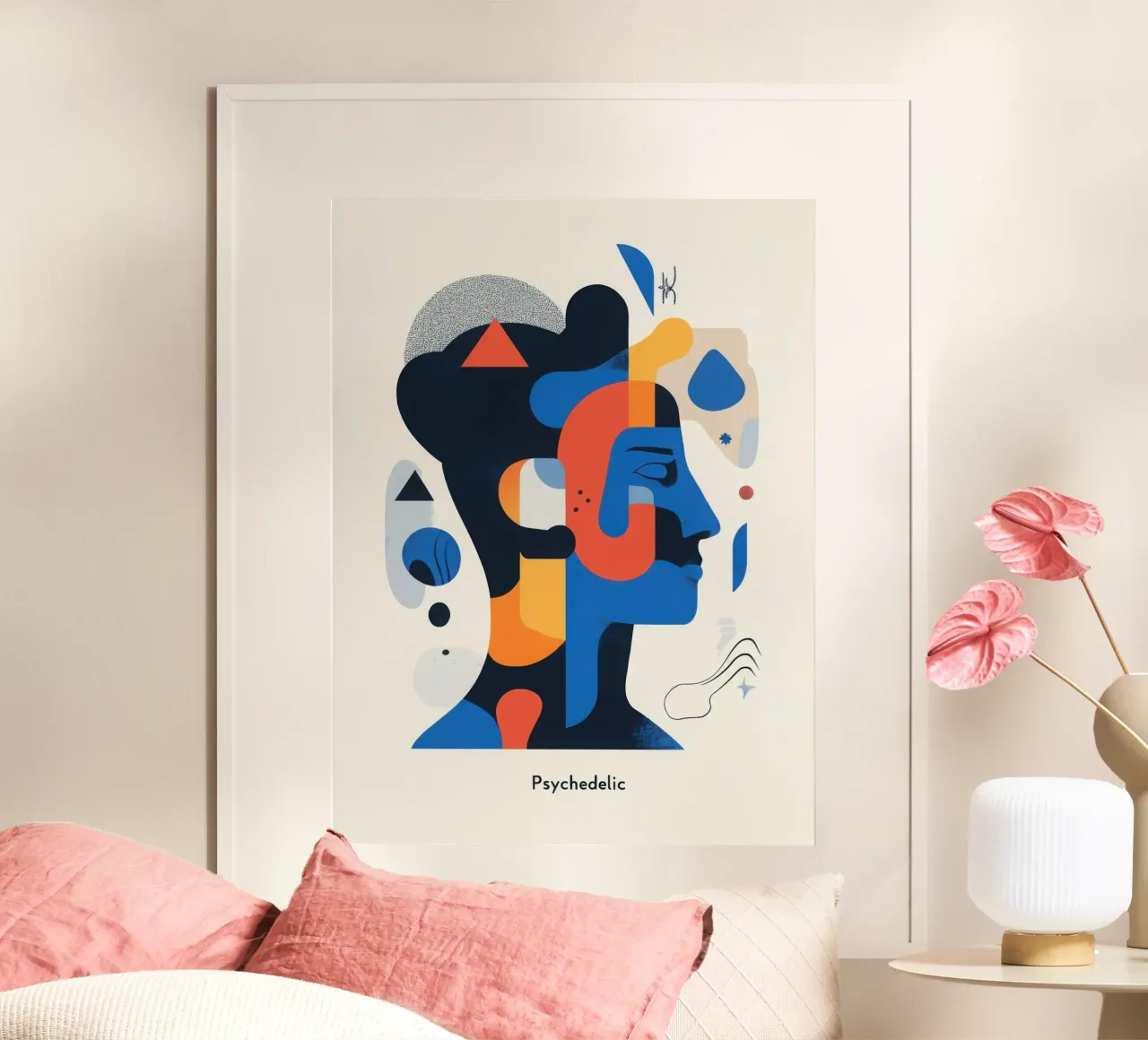 Psychedelic poster da Art Typo Essentiel