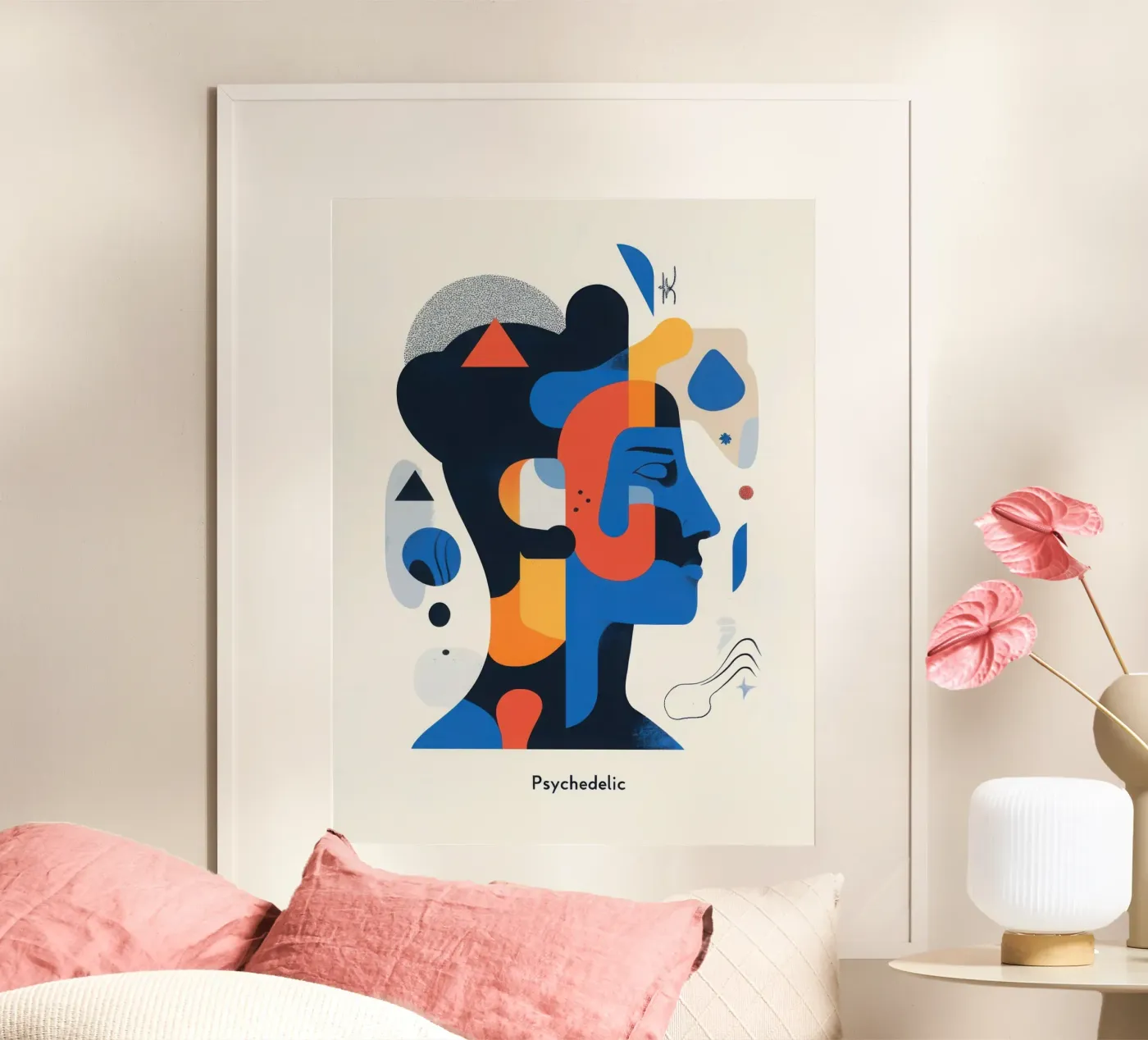 Psychedelic poster by Art Typo Essentiel