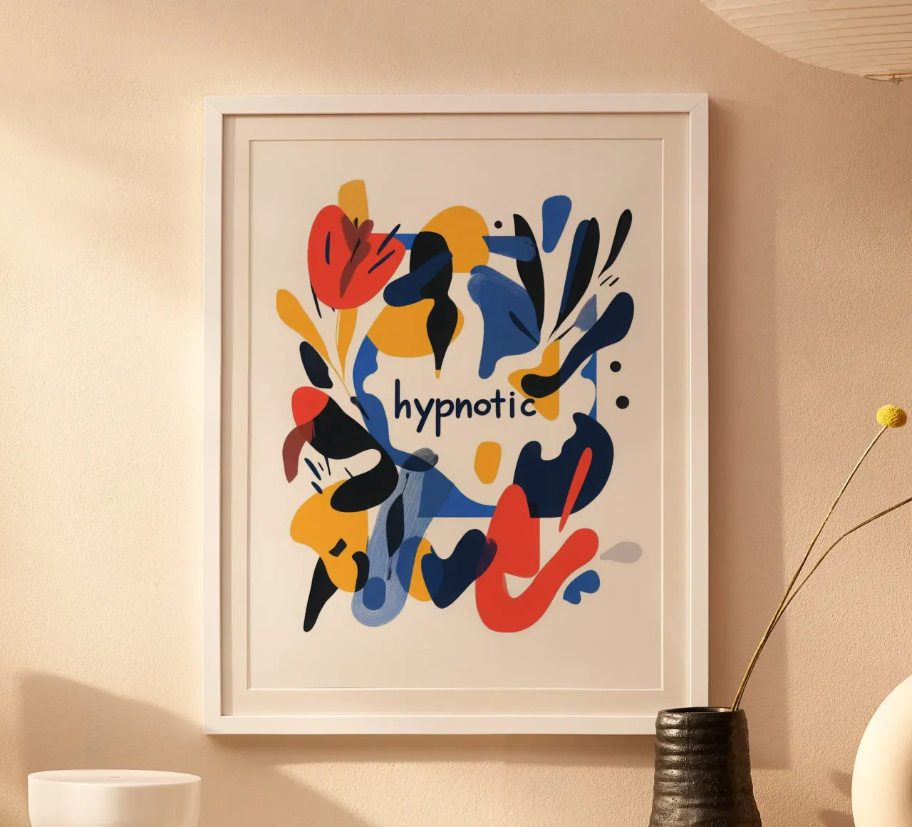 Hypnotic poster by Art Typo Essentiel