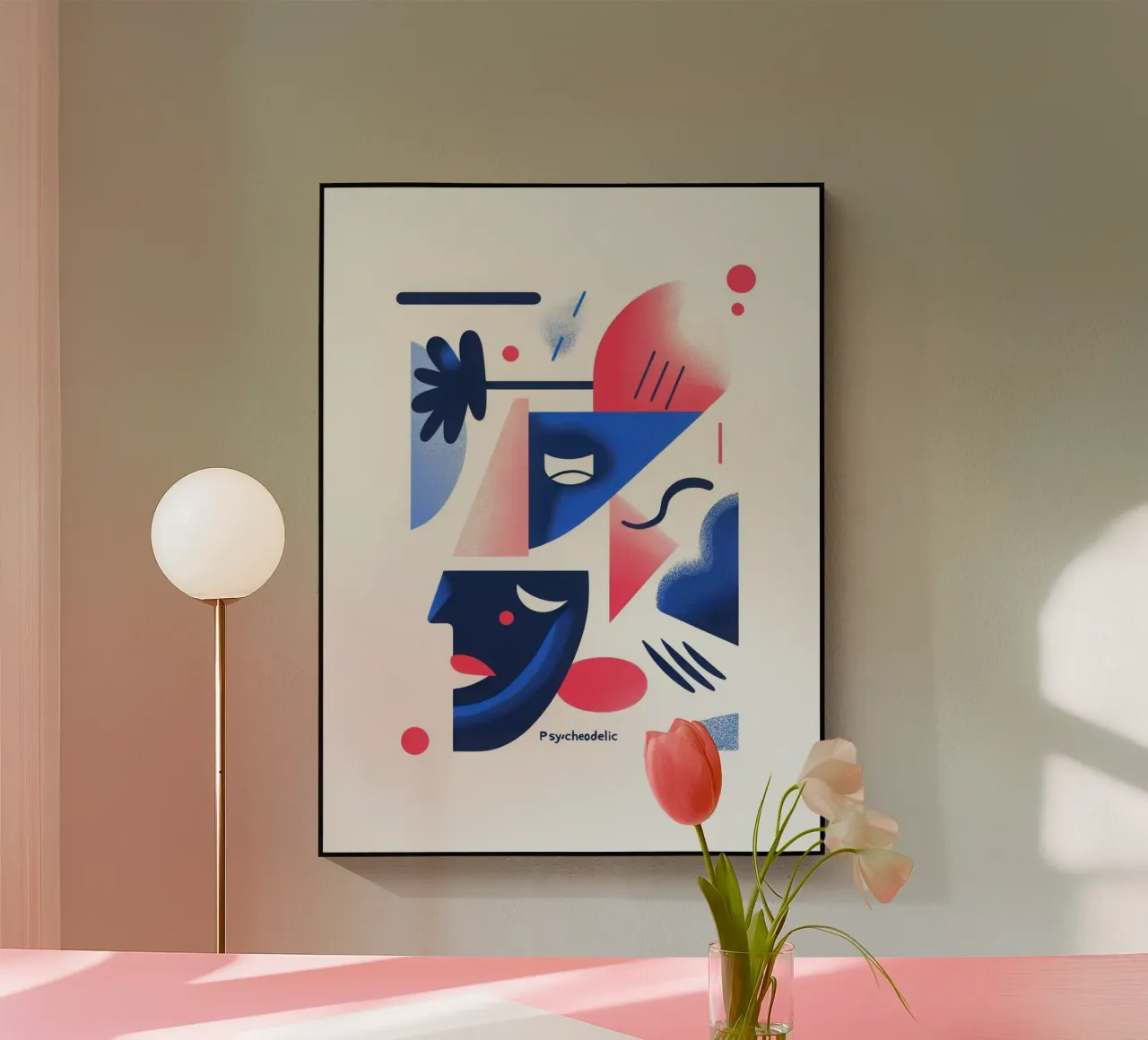 Psychedelic - 2 plexiglass da Art Typo Essentiel