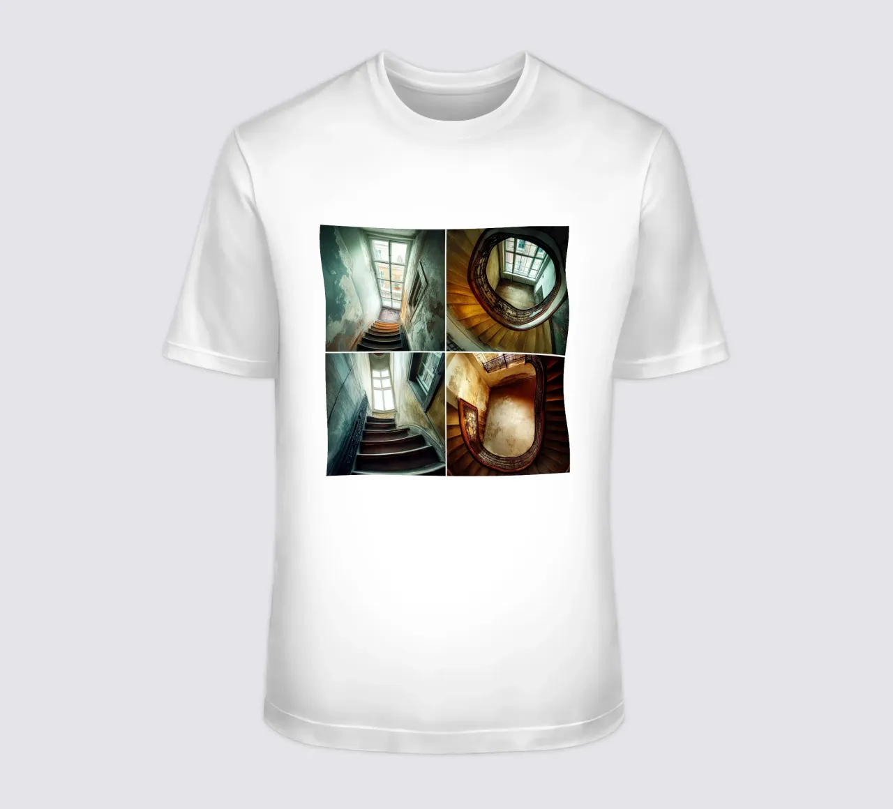 Window & Stairs t-shirt by Motivate-Today
