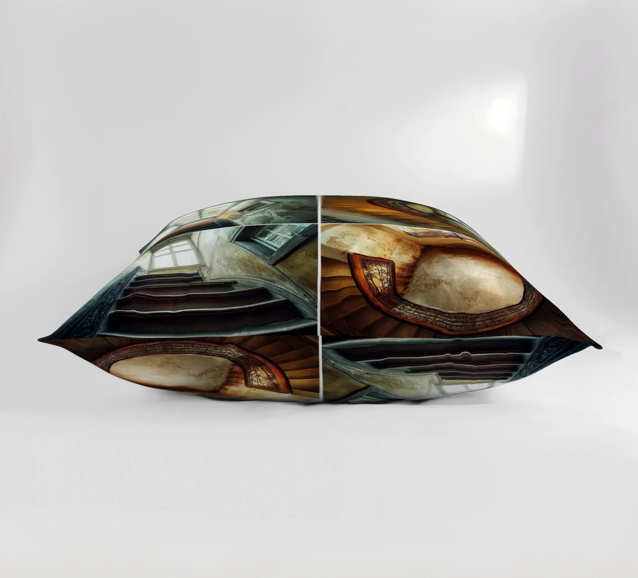 Window & Stairs decorative cushion by Motivate-Today